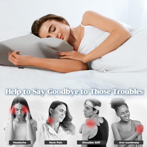 SUFOR Cervical Pillow for Neck Pain Relief
