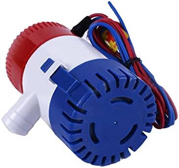 Mini Power Small Pump Automatic Boat Bilge Pump 1100GPH Submersible Bilge Sump with Float Switch