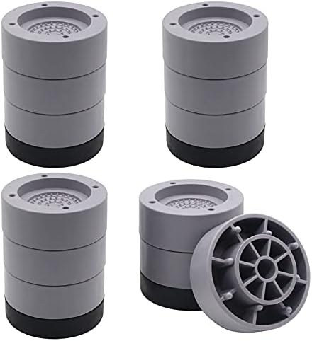 Premium Heavy Duty Bed Risers with Anti-Slip TPU Pads