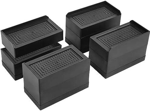Heavy Duty Bed Risers for Back Pain Relief