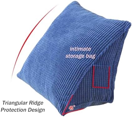 GOUTO Soft Durable Wedge Reading Pillow