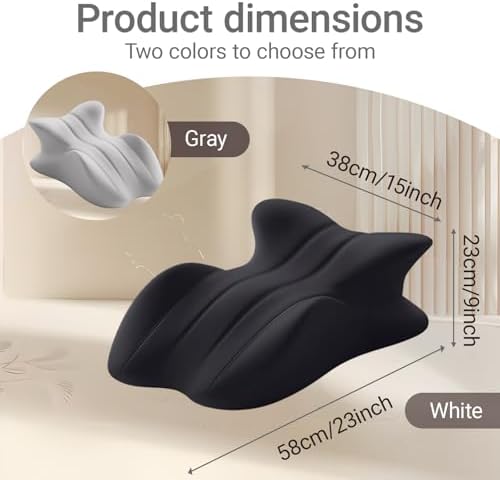 Auraha Bed Wedge Pillow for Back Support and Reading Comfort