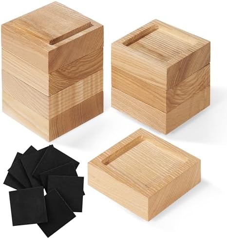 Adjustable Bed Risers Set of 8 - 1 Inch to 4 Inch Height