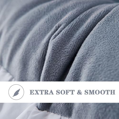 Triangular Headboard Pillow with Washable Velvet Cover