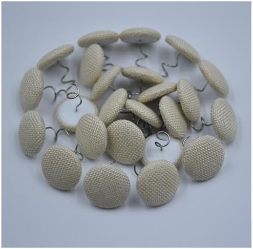 12 PCS Upholstery Tacks with Fabric Covered Heads