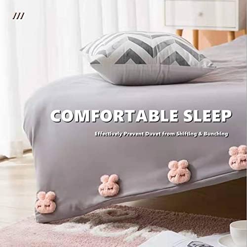 6-Piece Duvet Clips for Quilt Covers Fasteners to Fix Bedding