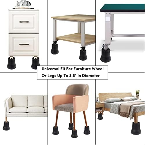 DEDU Bed Risers 6 Inch Heavy Duty Set of 9