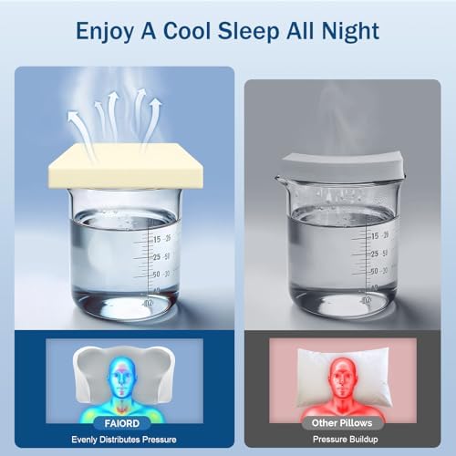 FAIORD Cervical Neck Pillow for Sleeping