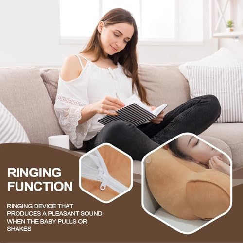 Cute Capybara Reading Pillow Bed Rest Pillow