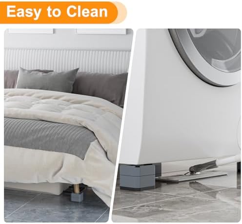Sturdy bed risers for enhanced stability and extra height