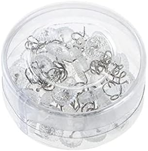 Gneric20pcs Rust-Proof Bed Skirt Pins Clear Heads Home Accessories