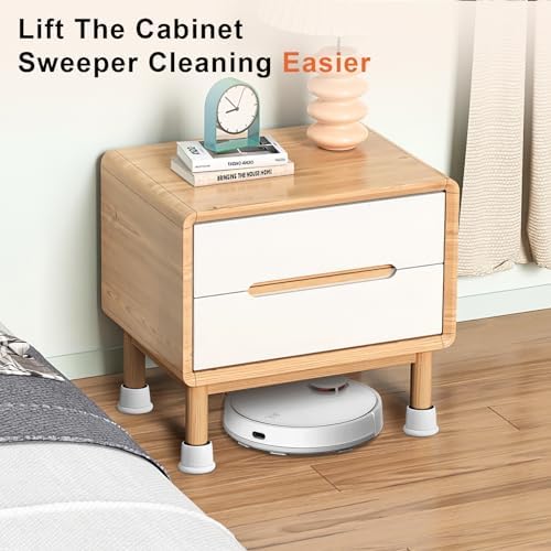 Adjustable Bed Risers White