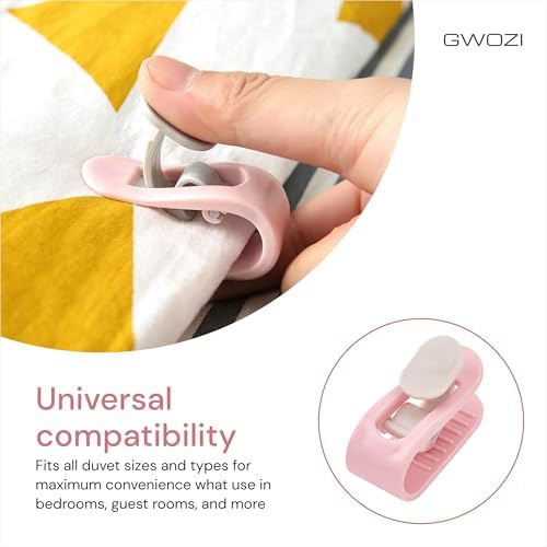 Durable Duvet Clips for Sleep Comfort Easy Bedding Setup