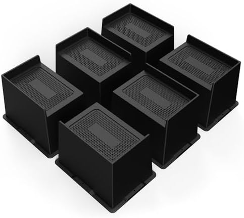 Heavy-Duty Bed risers 5-inch lift for Sofa couch more