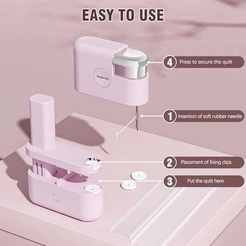 AGLOO Quilt Stapler - Fastener for Duvet Covers Bed Sheets Blankets