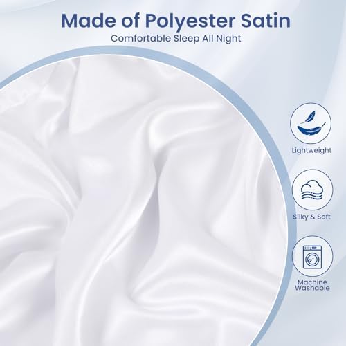 Satin Pillowcase for Neck Support