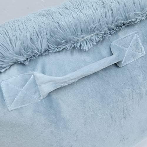 Luxurious Soft Bed Wedge Pillow for Back Support