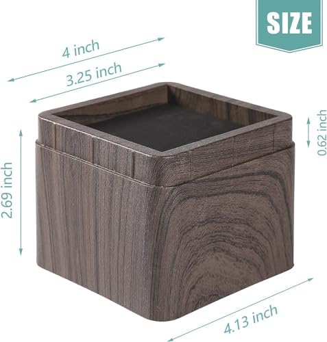 Exceptional 3-Inch Stackable Bed Risers Heavy Duty with Real-Woodprint Elevate Your Comfort