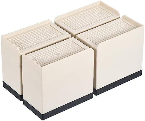 Modular Bed RisersUp to 1300 lbs for Sofa Desk and More