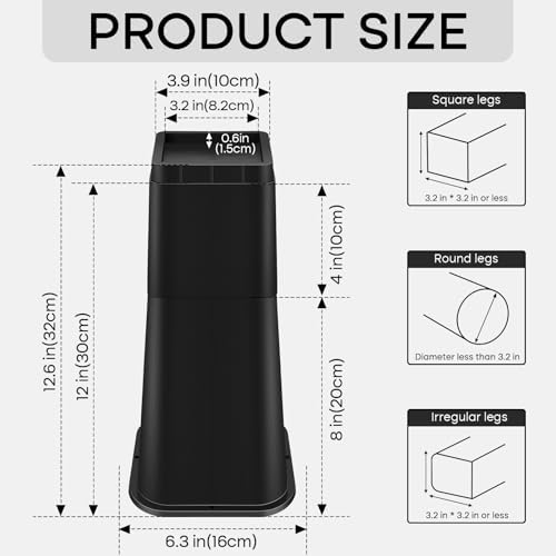 Professional Adjustable Bed Risers