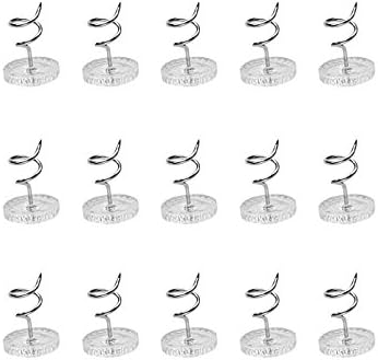 Powerful 50 Pcs Clear Heads Bed Skirt Twist Pins 50Pcs Bed Skirt Sofa Cushion Slip Cover Fixes Firmly Without Damage