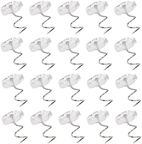 Mini Skater 30-Piece Rose Twist Pins with Metal Heads for Sofa Bed Car Covers