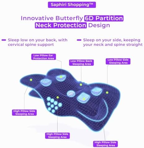 Memory Foam Neck Pillow for Sleep