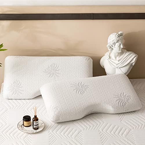 MLILY Side Sleeper Pillow for Neck Pain Relief