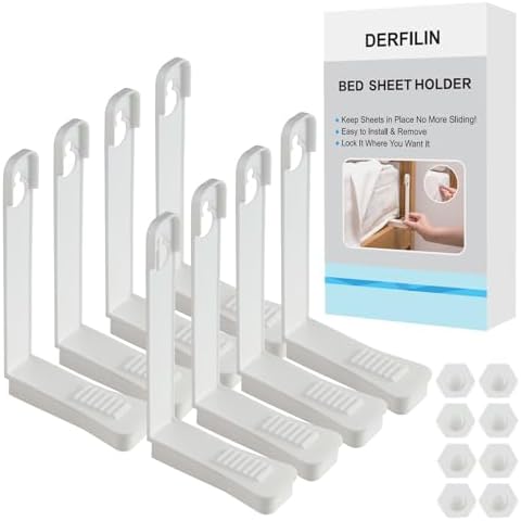 Stay Safe Sleep Secure Bed Sheet Clips