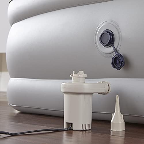 Beautyrest 16 Inch Full Air Mattress with Coil Beam and Pump