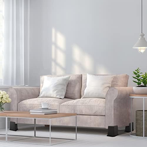 6-Inch Heavy-Duty Bed Risers for Sofa Desk and more