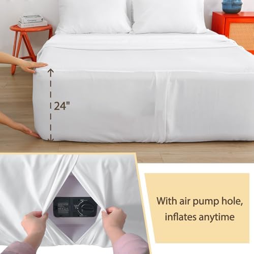 HypoAllergenic Air Mattress Sheet Set Queen