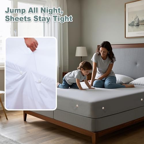 Stay Safe Sleep Secure Bed Sheet Clips