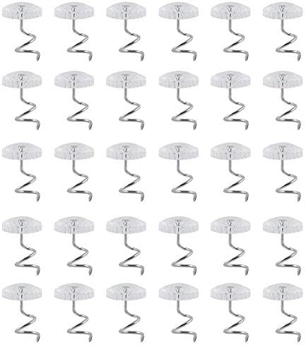 30pcs Upholstery Pins with Clear Heads for Couch Chair Bed Skirts Slip Covers