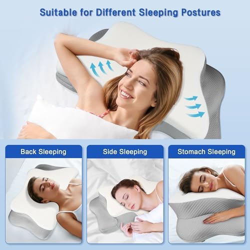 Adjustable Ergonomic Pillow for Neck Support