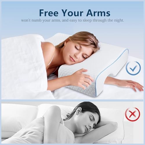 Perfect Memory Pillow for Couples - No Sq Tiredness