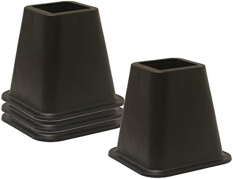 Home Basics 4-Piece Bed Riser Set