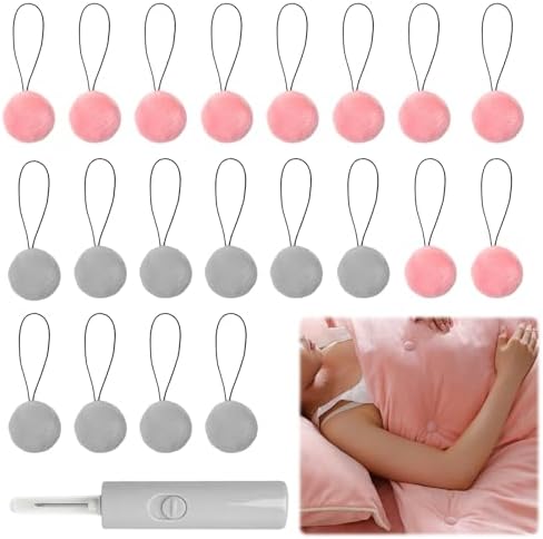 20-Piece Soft Fabric Duvet Clips for Bedding Accessories