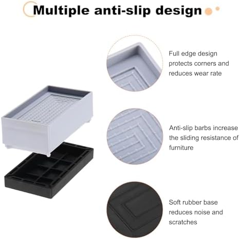 Secure Bed Risers Adjustable furniture risers for Bed Sofa Table