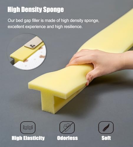 Long Bed Mattress Filler with Headboard Pillow