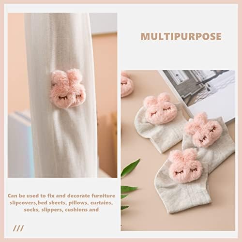 6-Piece Duvet Clips for Quilt Covers Fasteners to Fix Bedding
