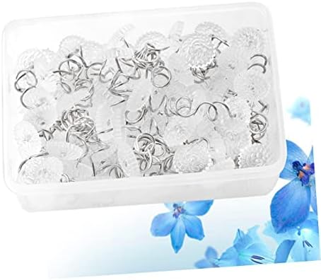 Happyyami 100Pcs Transparent Fixation Nails for Sofa Cushions