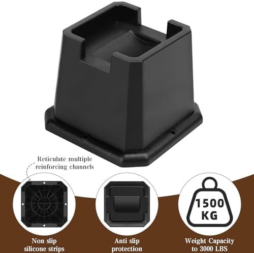 Adjustable Bed Rusher Set of 4