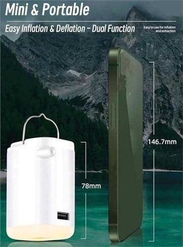 Mybomlwow Slowowing Mini Air Pump