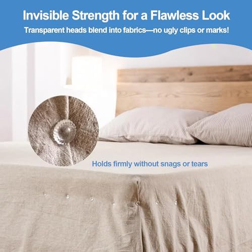 50-Piece Bed Skirt Pins for Sofa Covers Car Insulations