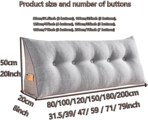 Big Spot Wedge Headboard Pillow