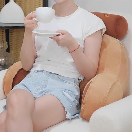 Cute Capybara Reading Pillow Bed Rest Pillow