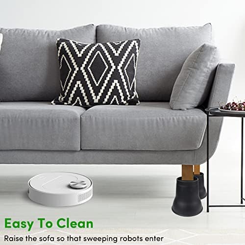 DEDU Bed Risers 6 Inch Heavy Duty Set of 9