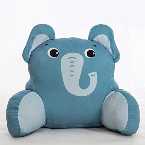 Unicorns Robots Kids Reading Backrest Pillow with Arms