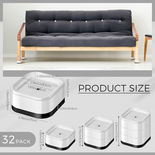 Furniture Bed riser stackable multi-functional lifting block